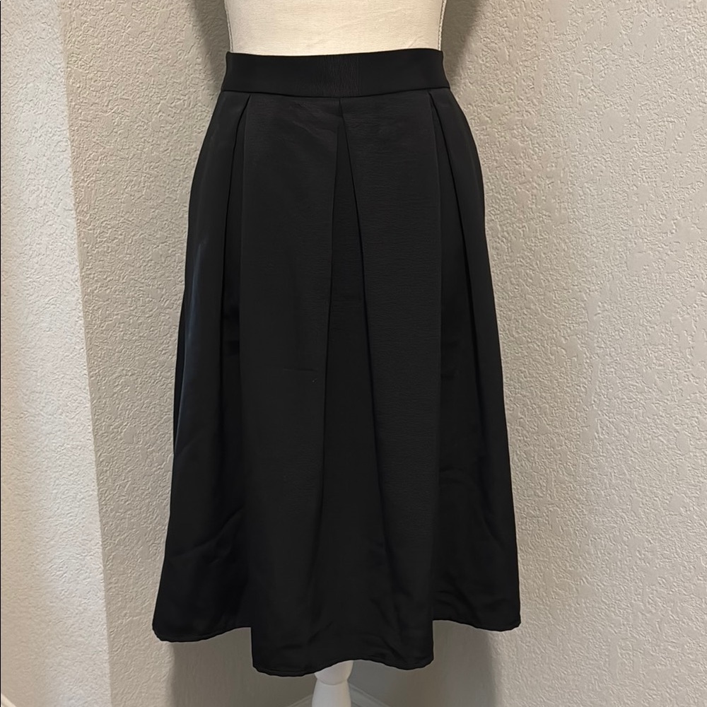 Express Size 00 - Elegant Black Midi Skirt
